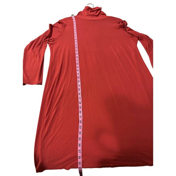 J.Jill Wearever Red Turtleneck Tunic - XL - Picture 6 of 6